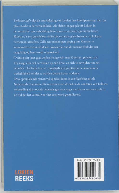 Achterkant van Verboden tijd