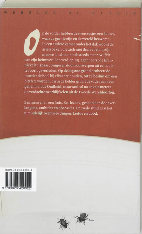 Achterkant van Huisgenoten