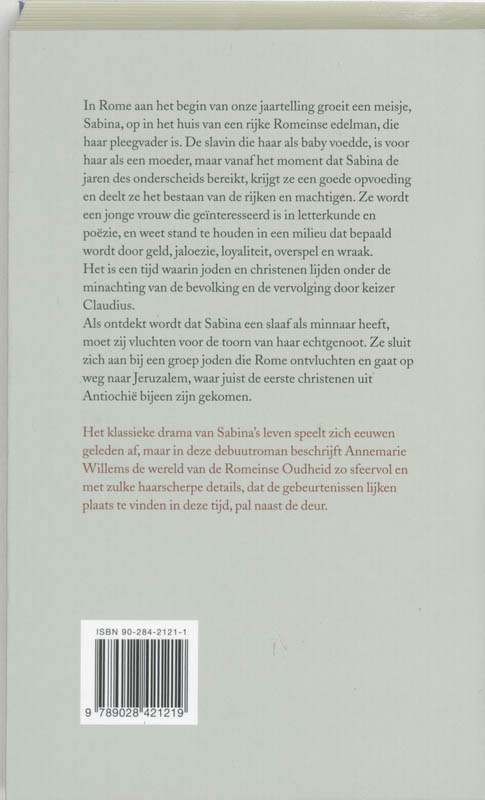 Achterkant van Dochter van Juda, vrouw van Rome
