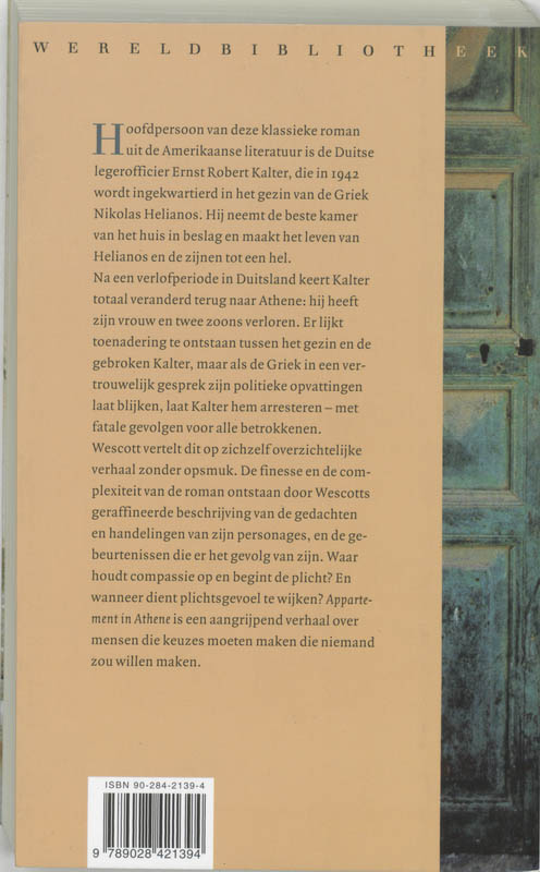 Achterkant van Appartement in Athene