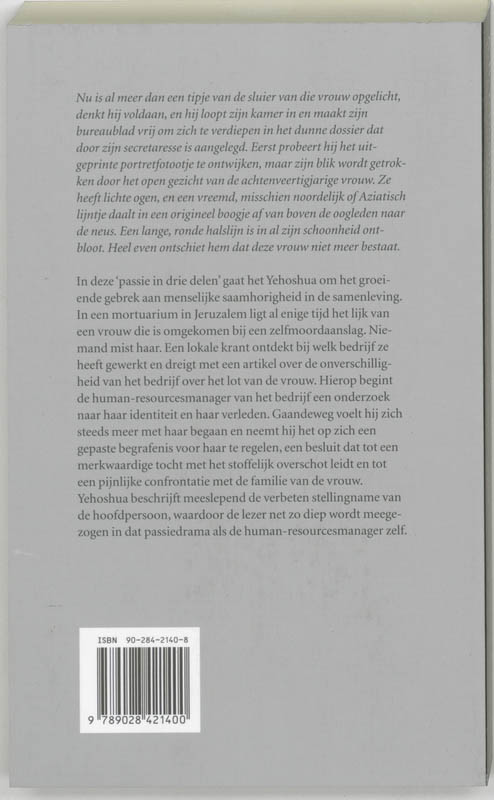 Achterkant van De missie van de human-resourcesmanager