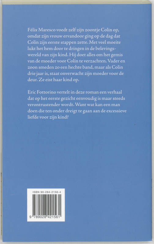 Achterkant van Liefkozing van rood