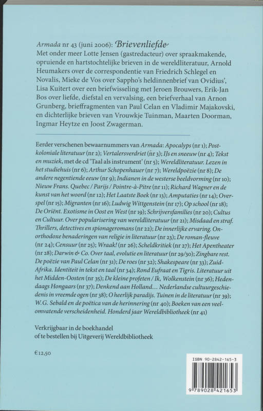 Achterkant van 42 zingen en dichten