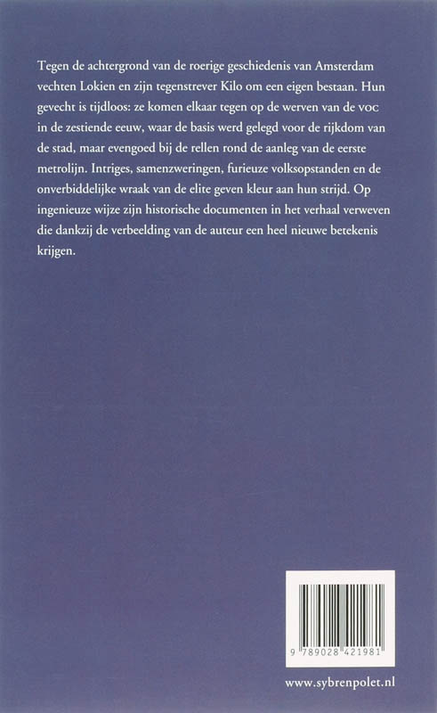 Achterkant van Geboorte van een geest