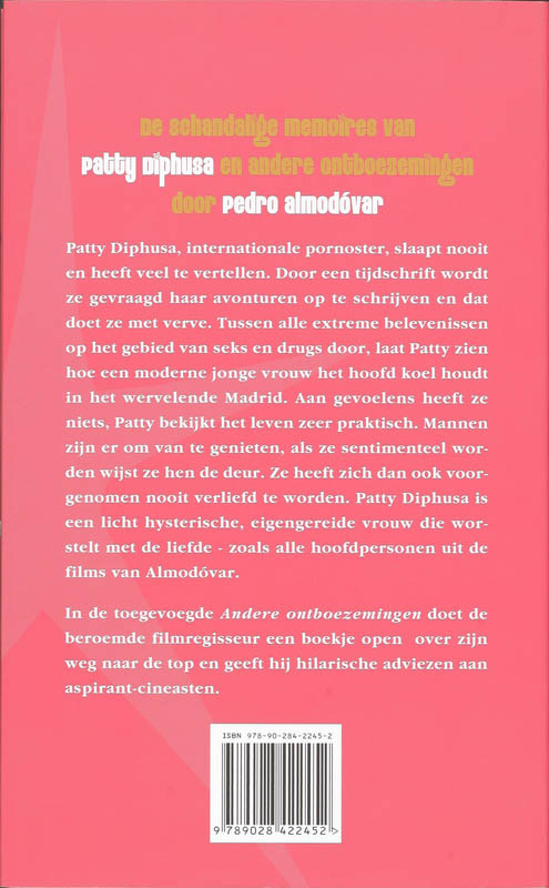 Achterkant van Patty Diphusa