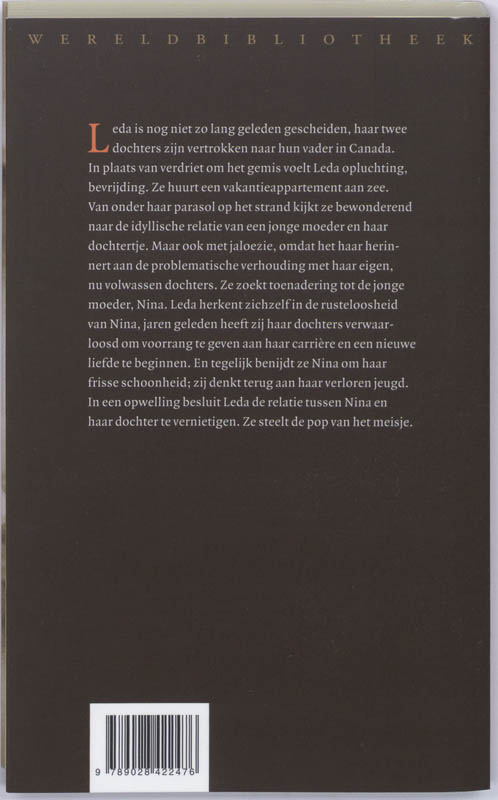 Achterkant van De verborgen dochter