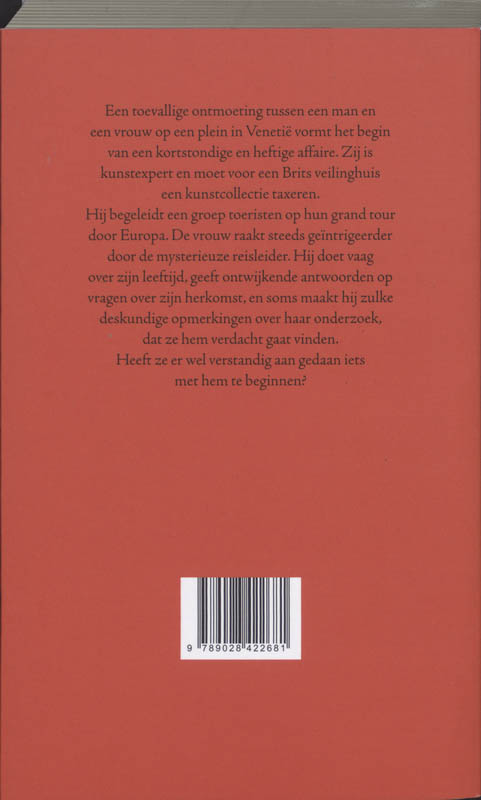 Achterkant van De minnaar zonder verblijfplaats