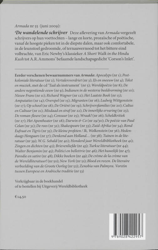 Achterkant van Schrijversdagboeken