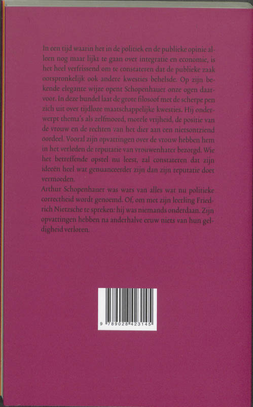 Achterkant van Wat beschaving heet