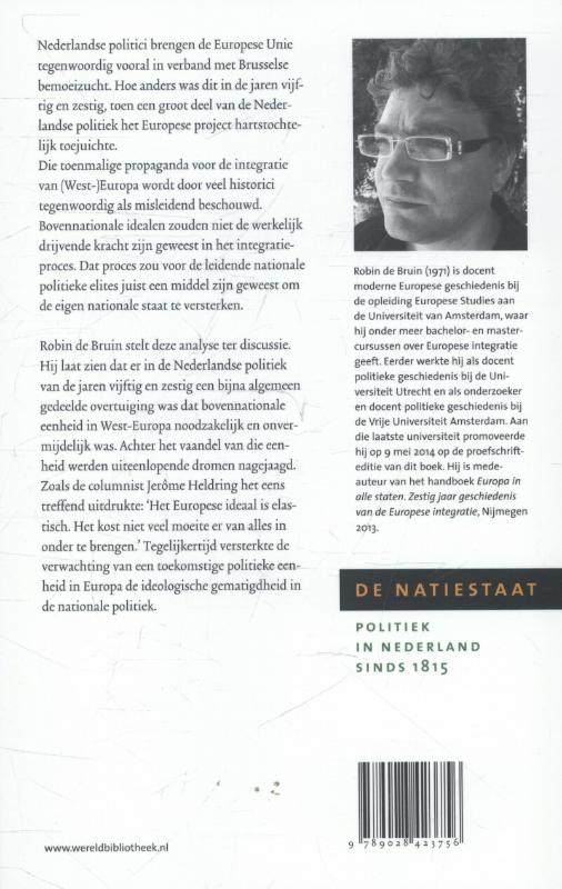 Achterkant van Elastisch Europa