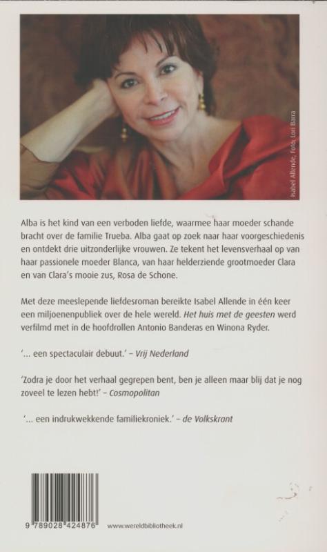 Achterkant van Het huis met de geesten