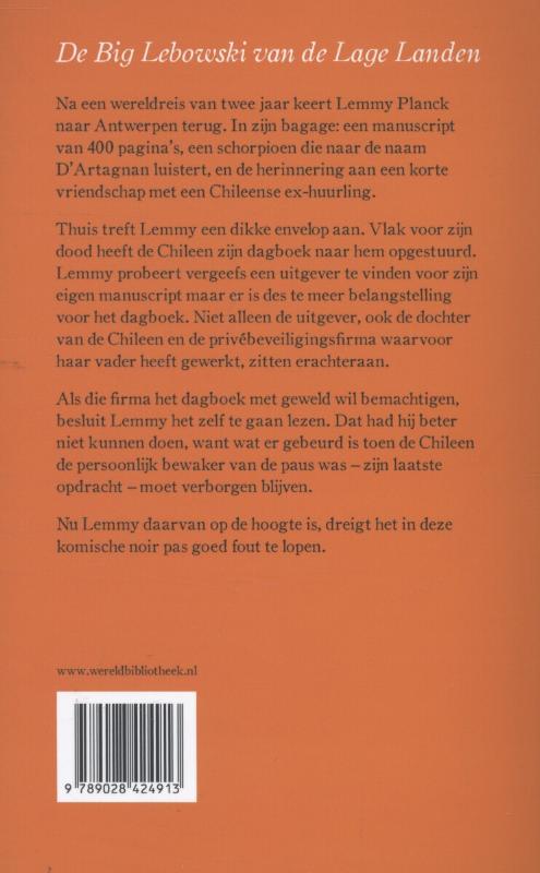 Achterkant van De steek van de schorpioen