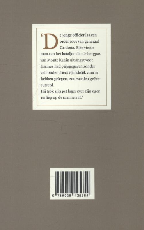 Achterkant van Een ware held