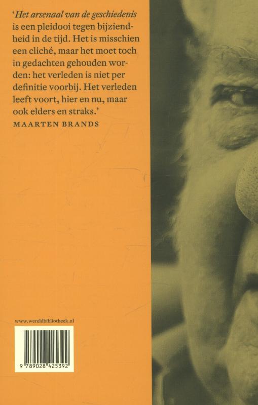 Achterkant van Het arsenaal van de geschiedenis