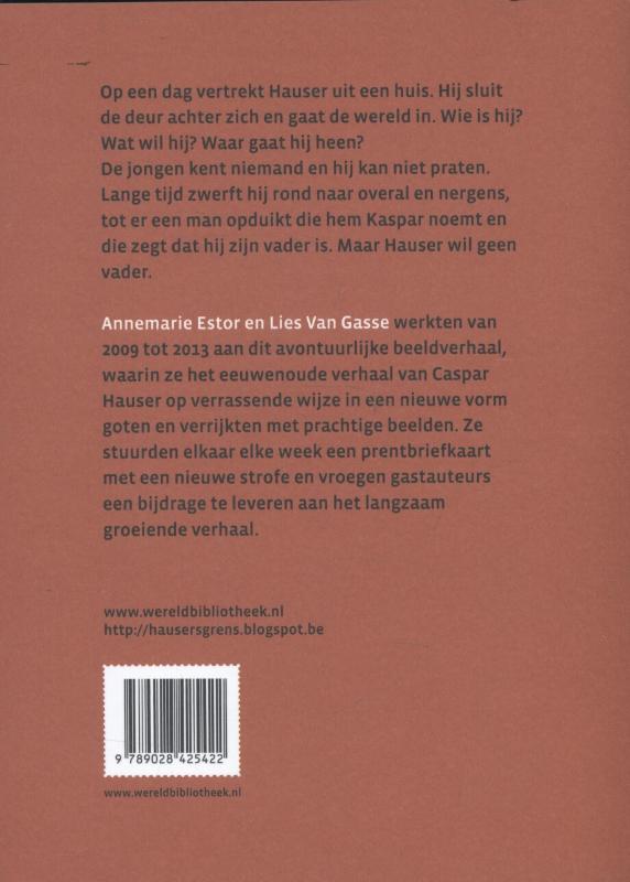 Achterkant van Het boek Hauser