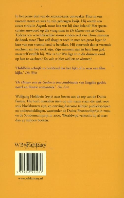 Achterkant van De Hamer van de Goden
