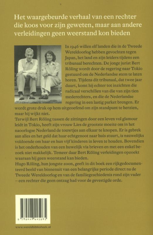 Achterkant van De rechter die geen ontzag had