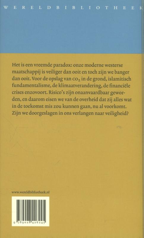 Achterkant van De wereldrisicomaatschappij