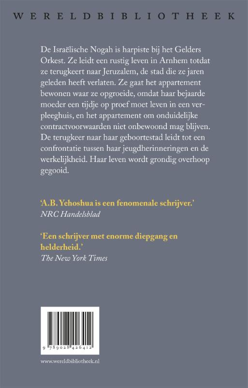Achterkant van De figurante