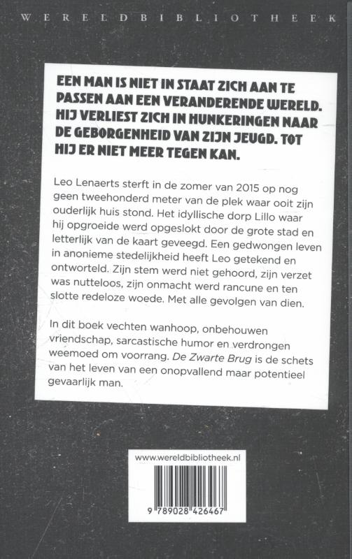 Achterkant van De zwarte brug