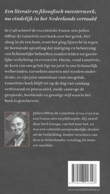 Achterkant van Het geluk