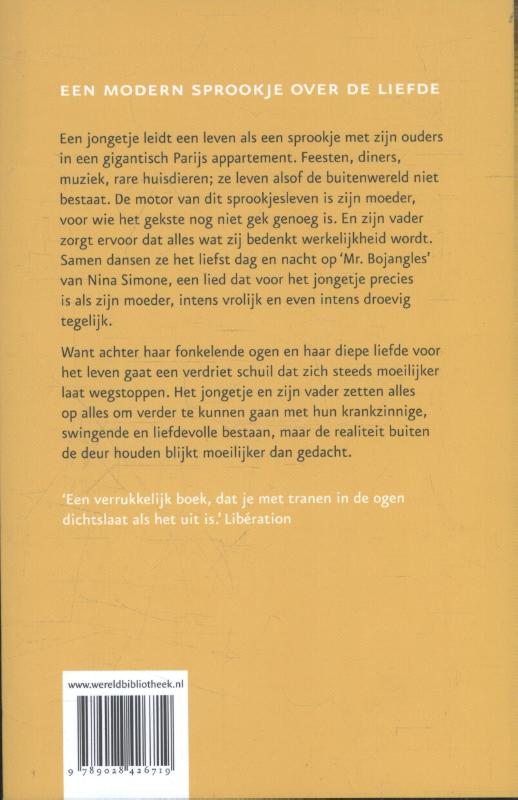 Achterkant van Wachten op Bojangles