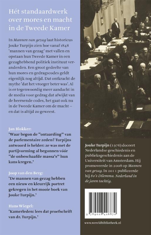 Achterkant van Mannen van gezag