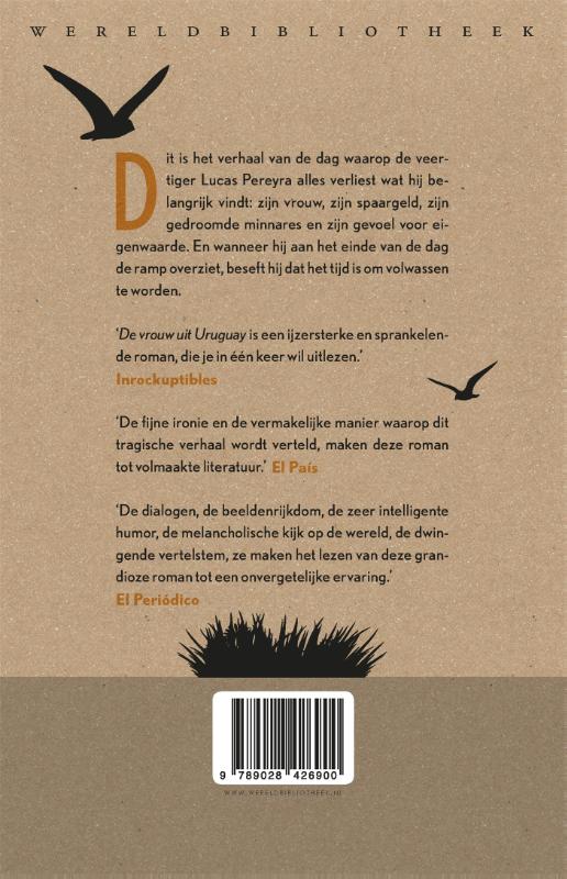 Achterkant van De vrouw uit Uruguay