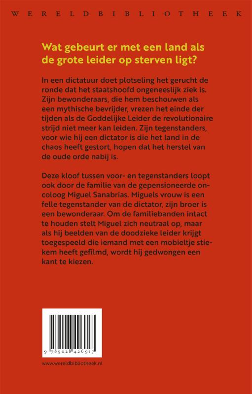 Achterkant van De laatste dagen van de commandant