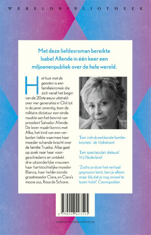 Achterkant van Het huis met de geesten