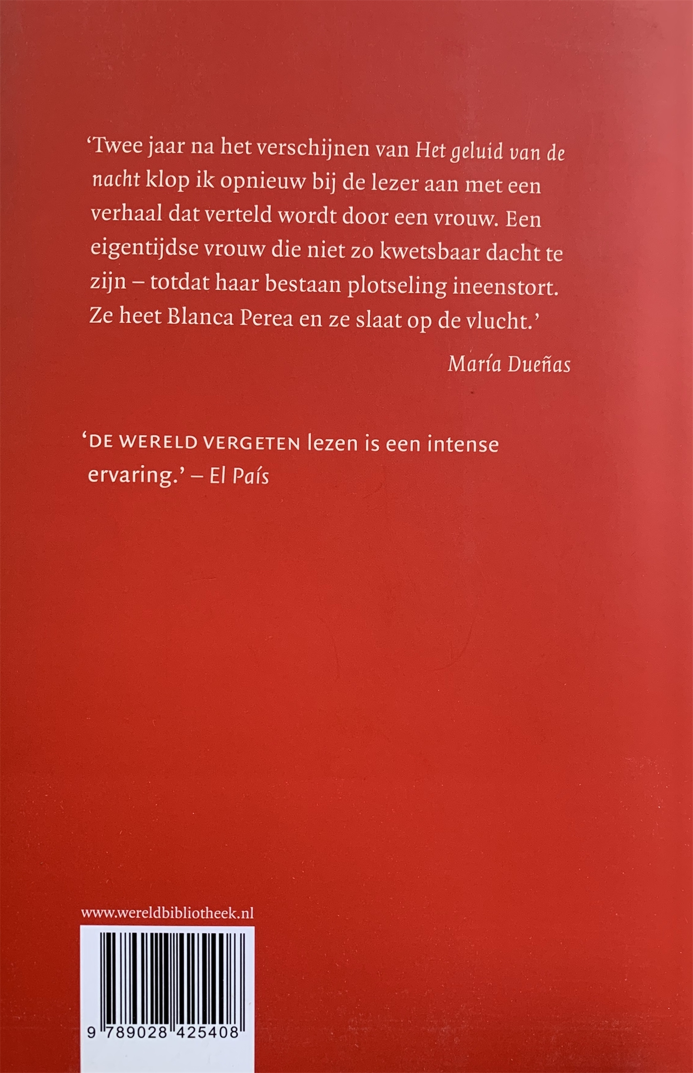 Achterkant van De wereld vergeten