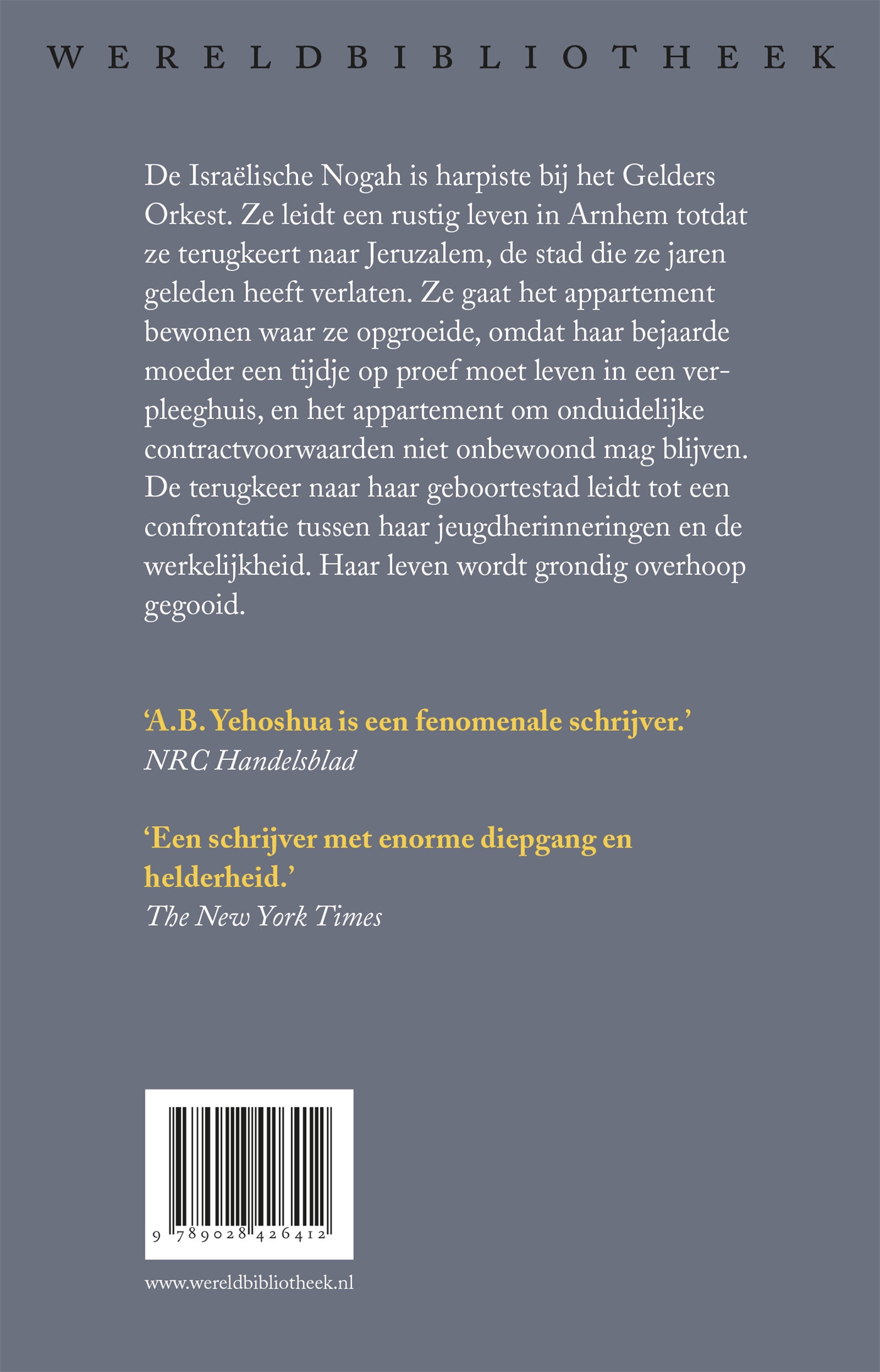 Achterkant van De figurante
