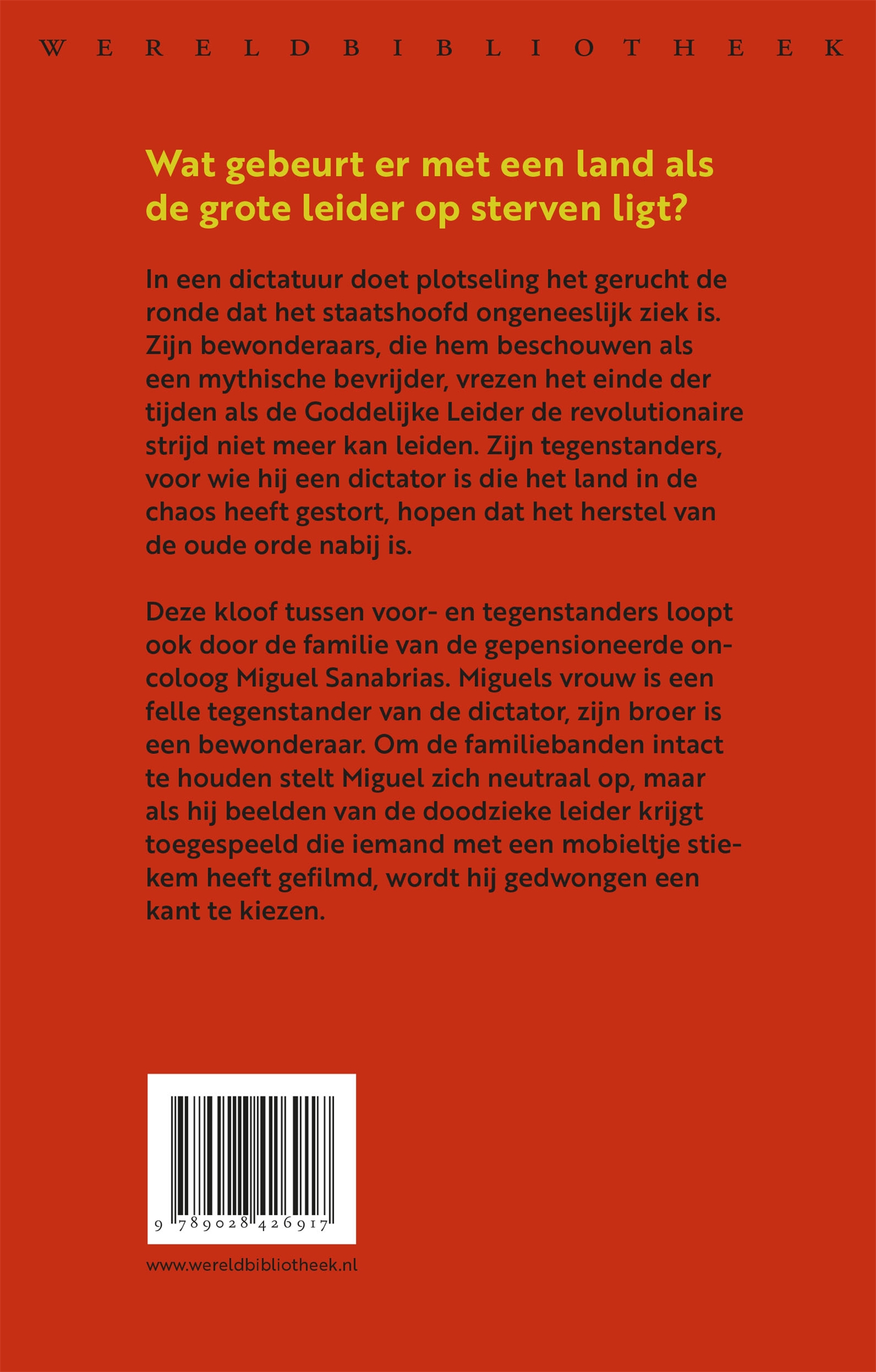 Achterkant van De laatste dagen van de commandant