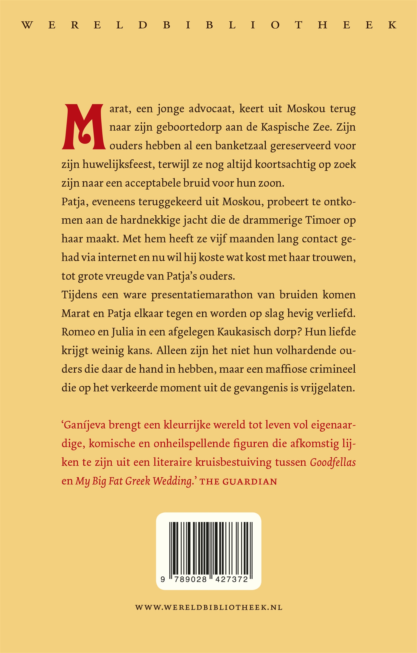Achterkant van Liefde in de Kaukasus