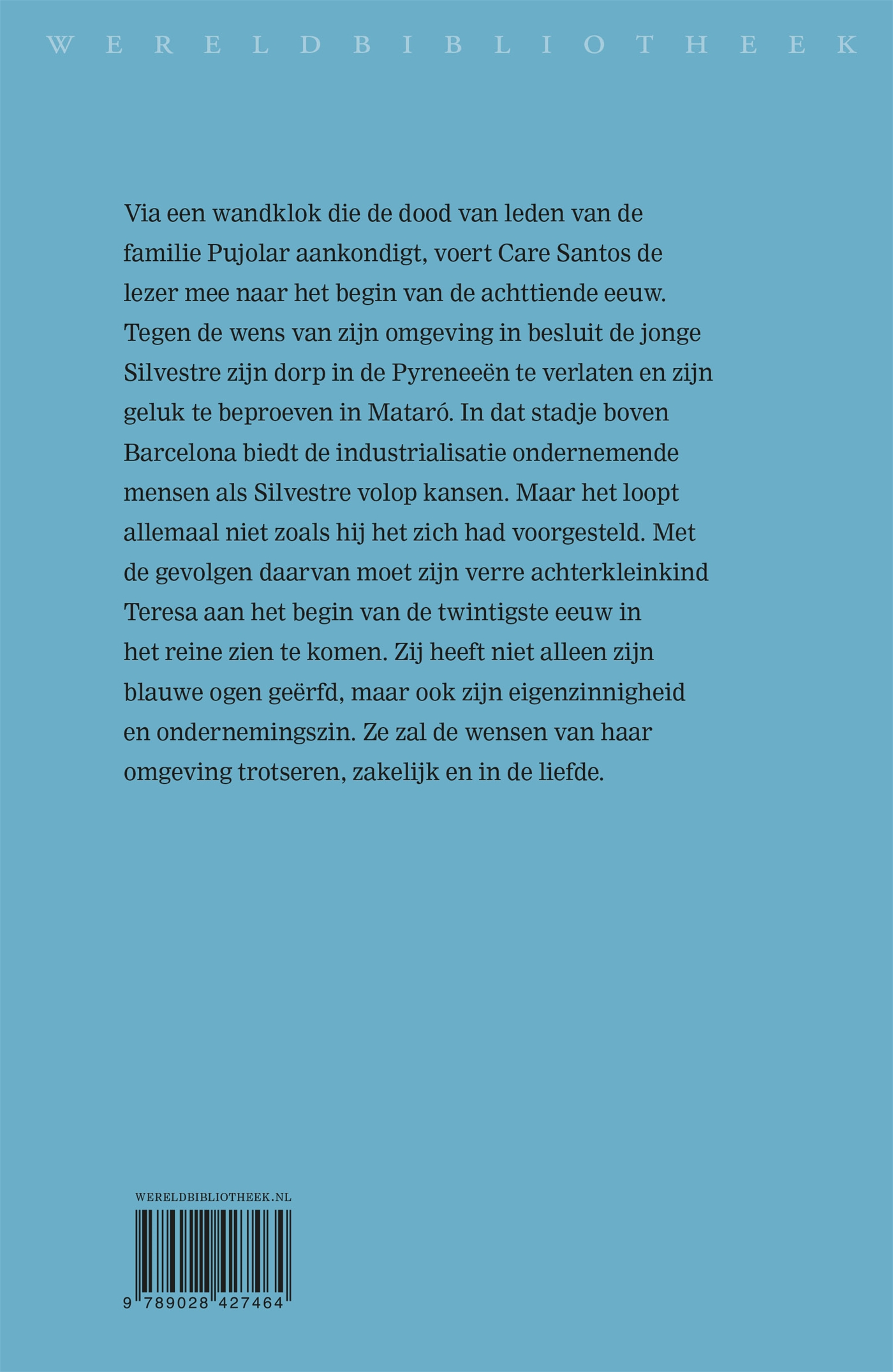 Achterkant van De blauwe diamant