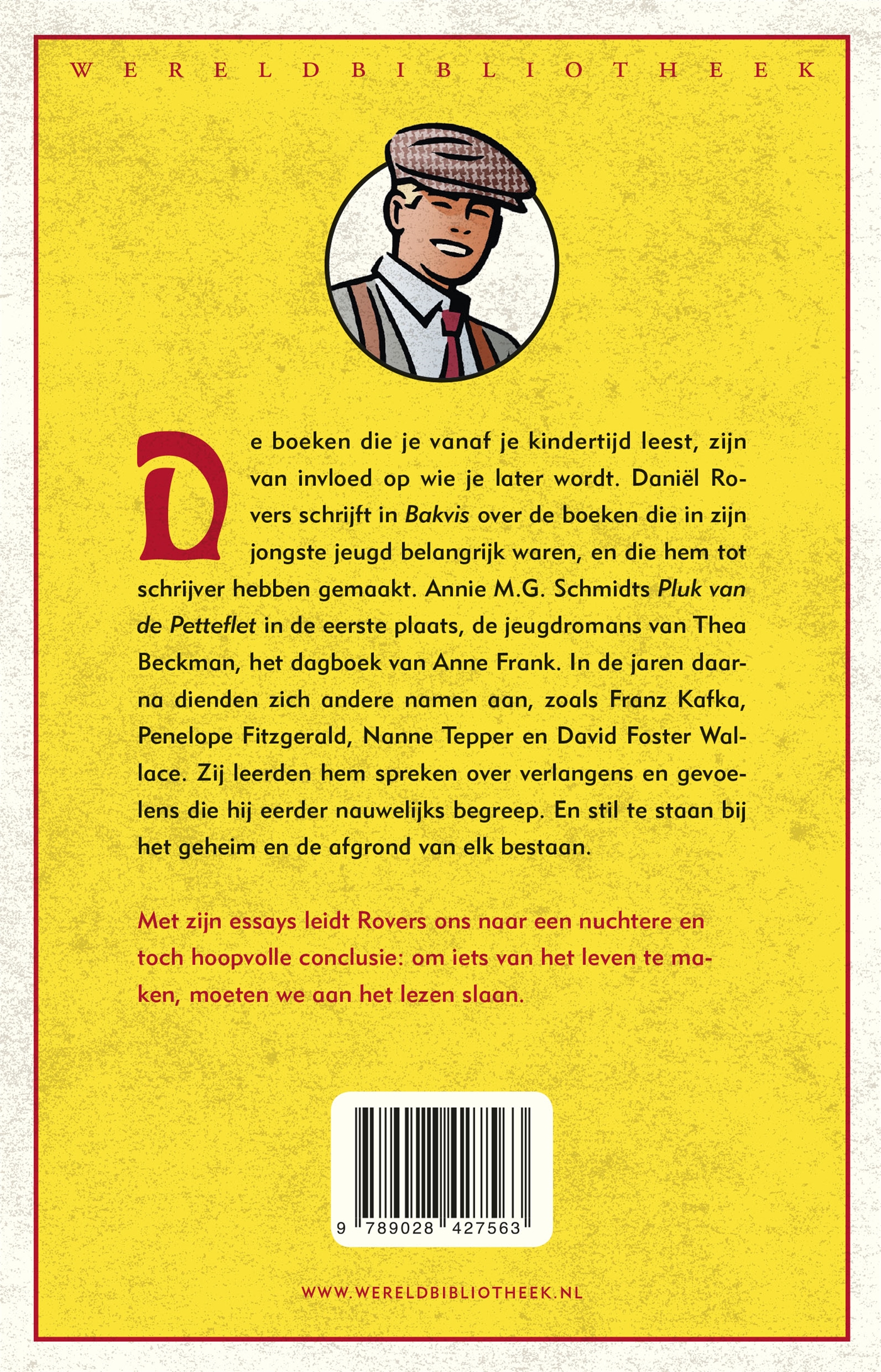 Achterkant van Bakvis