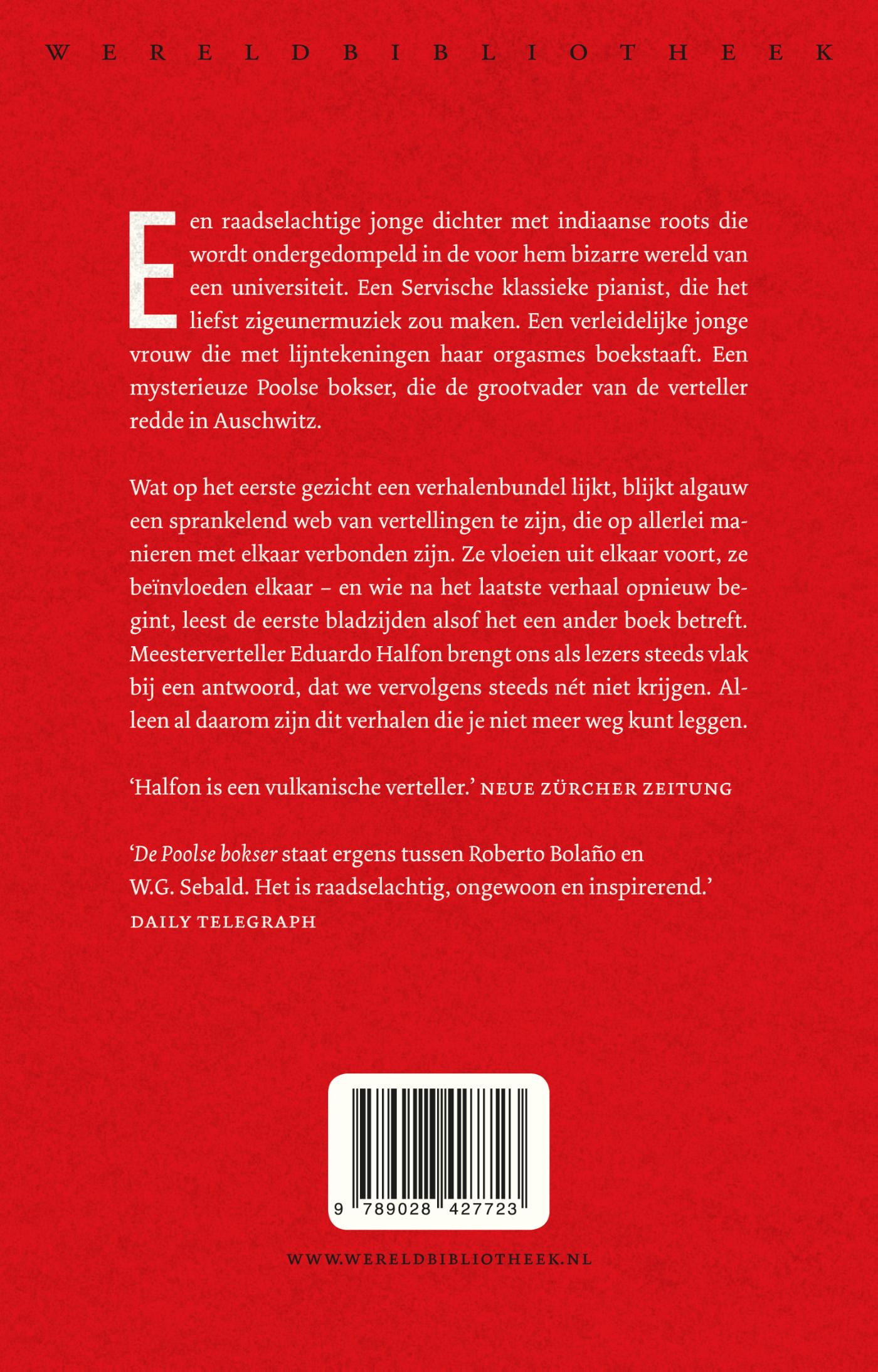Achterkant van De Poolse bokser