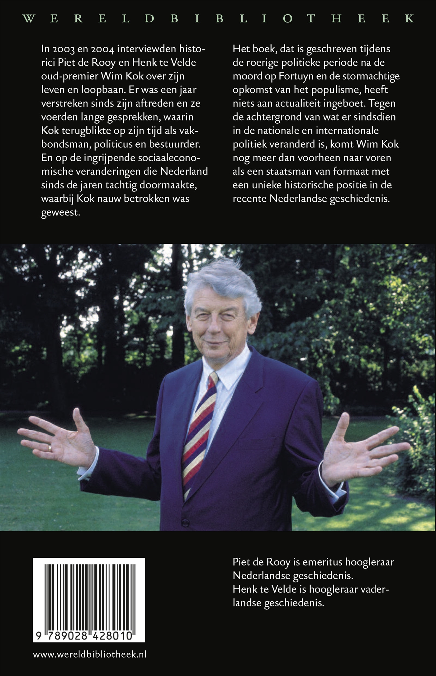 Achterkant van Met Kok