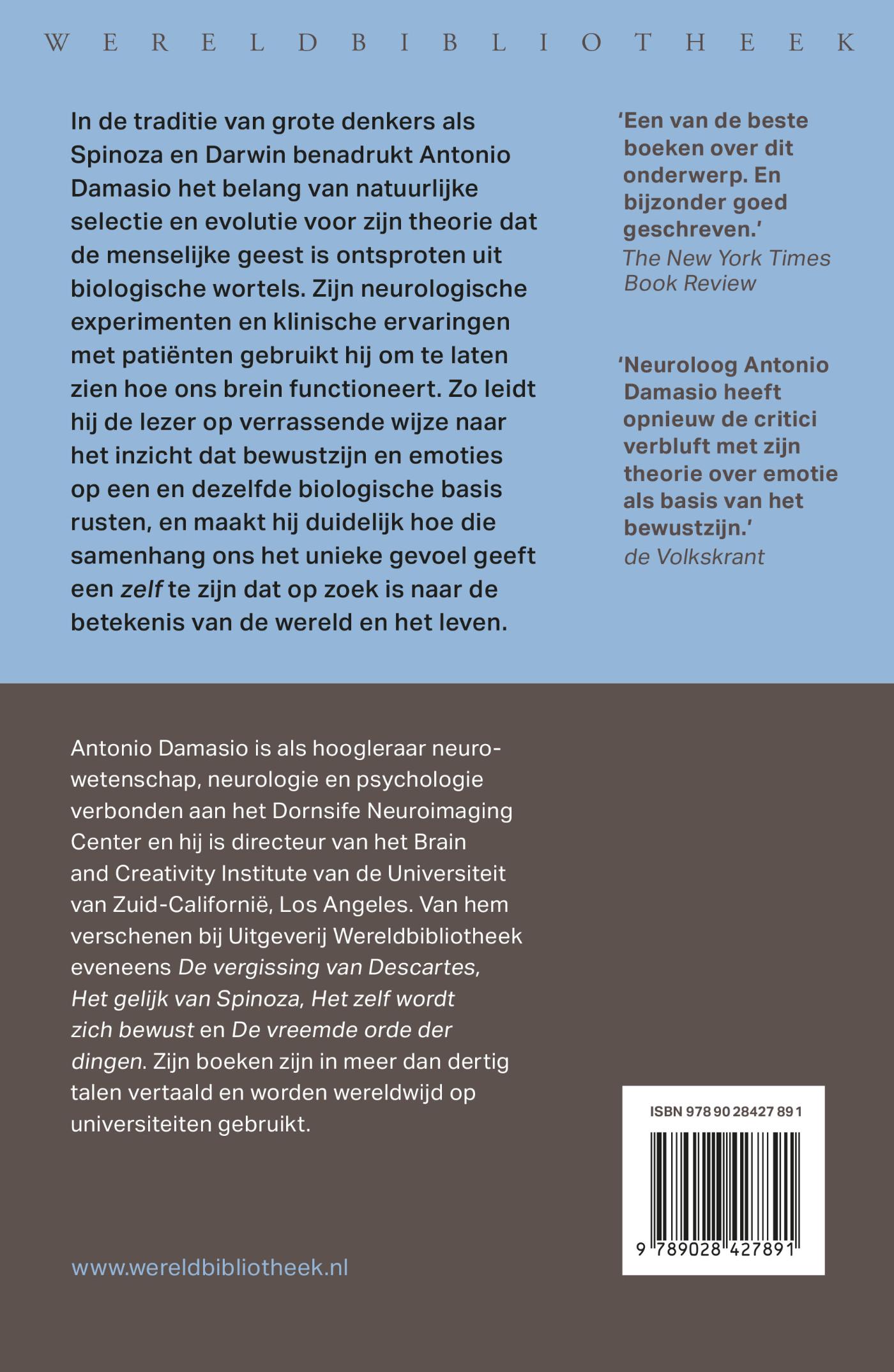 Achterkant van Ik voel dus ik ben