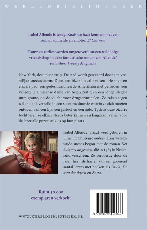 Achterkant van De winter voorbij