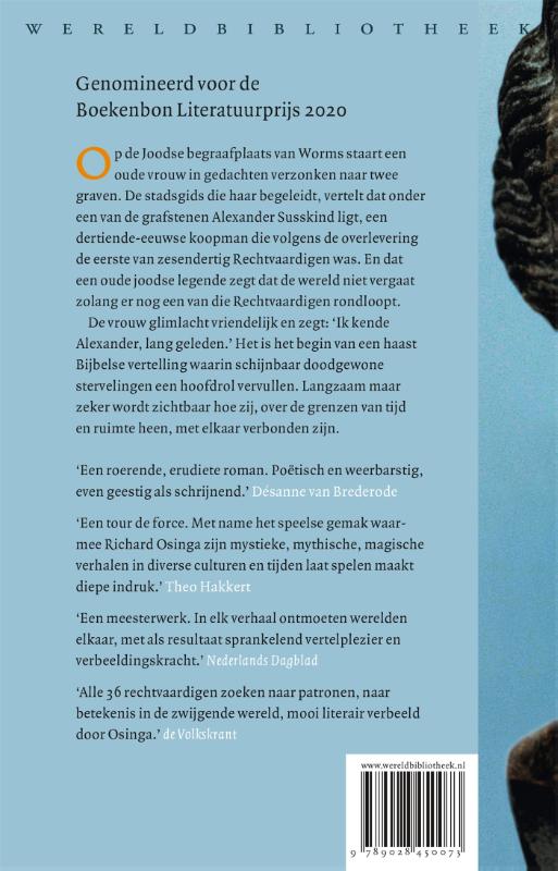 Achterkant van Wie de Rechtvaardigen zoekt