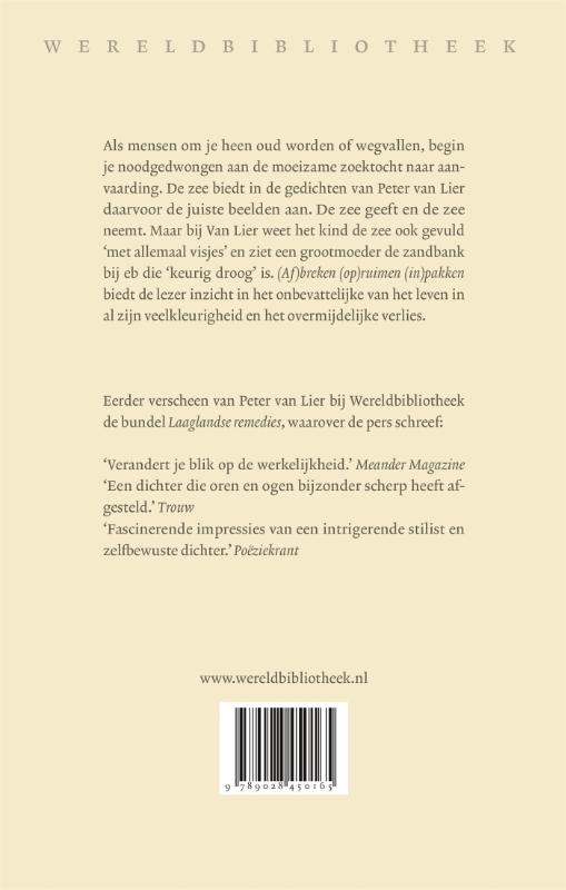 Achterkant van Af(breken) op(ruimen) in(pakken)