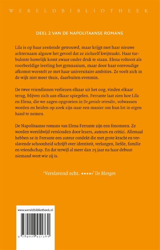 Achterkant van De nieuwe achternaam