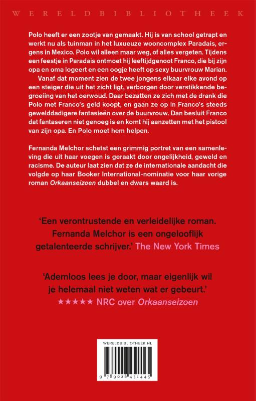 Achterkant van Paradais