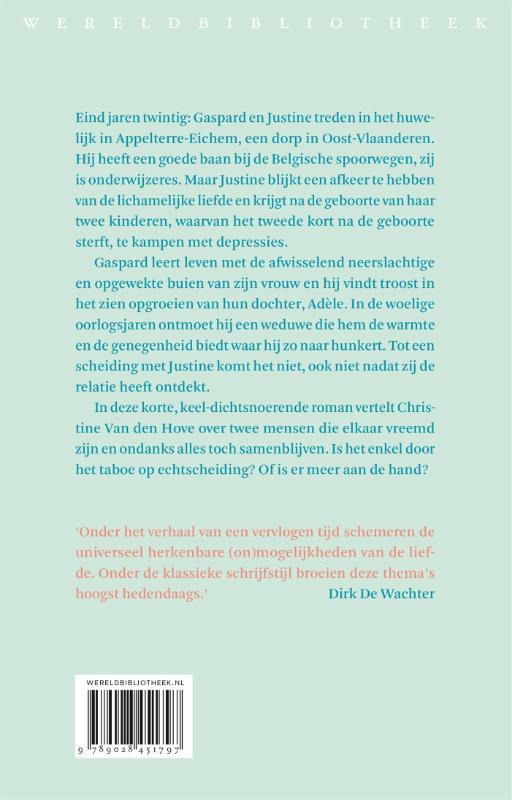 Achterkant van Het huwelijk