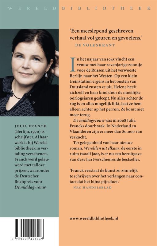 Achterkant van De middagvrouw