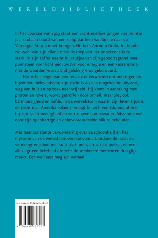Achterkant van De geur van de vrijheid