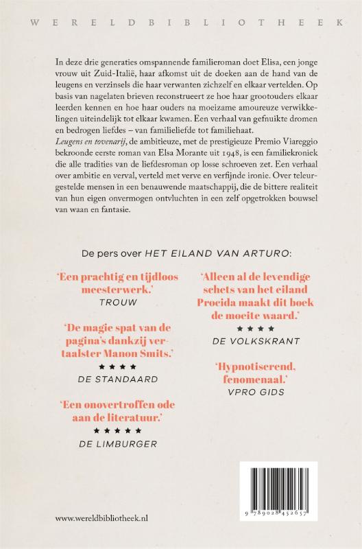 Achterkant van Leugens en tovenarij