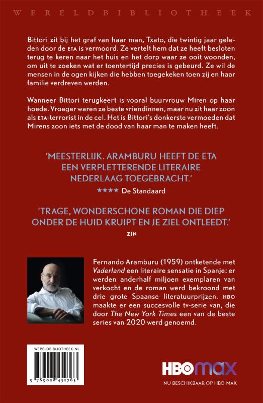Achterkant van Vaderland