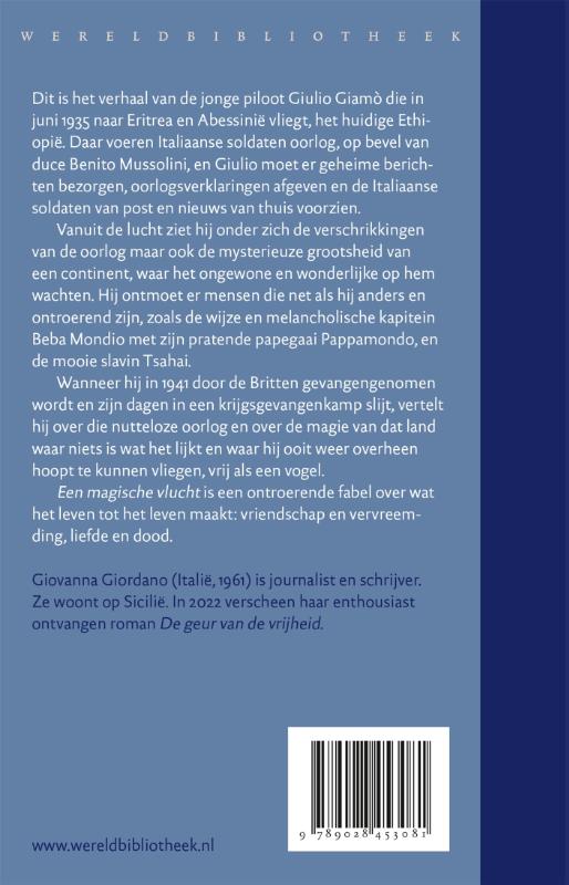 Achterkant van Een magische vlucht